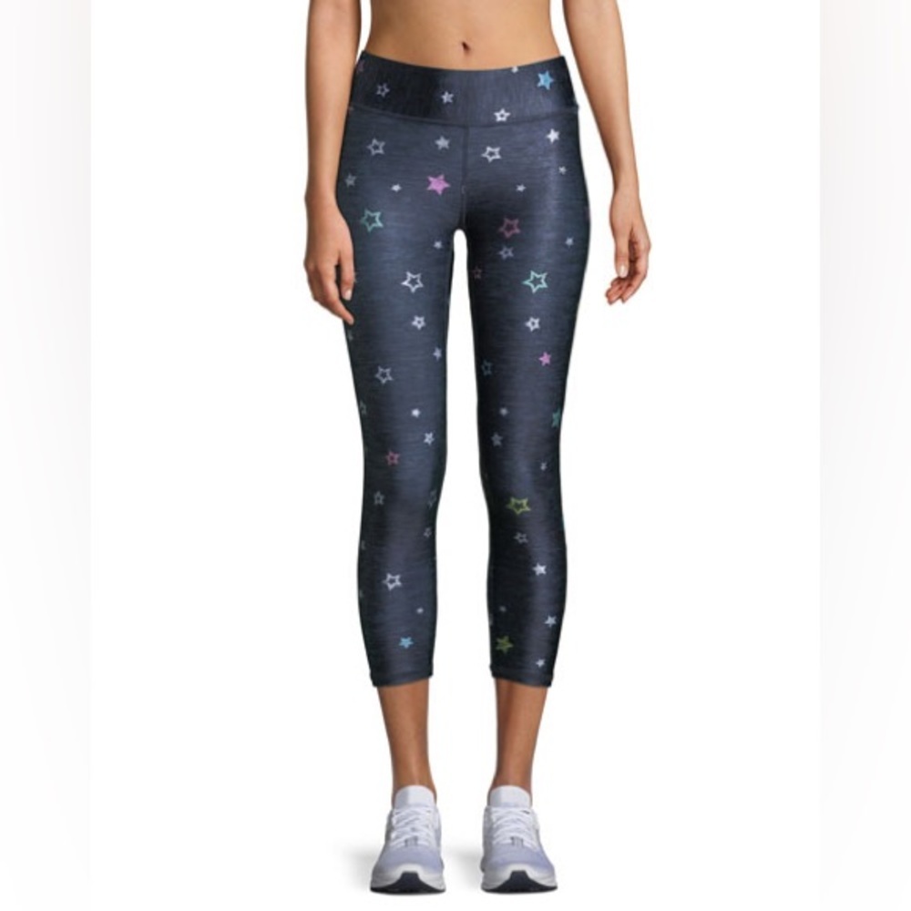 NWT Terez Multicolor Star Leggings
